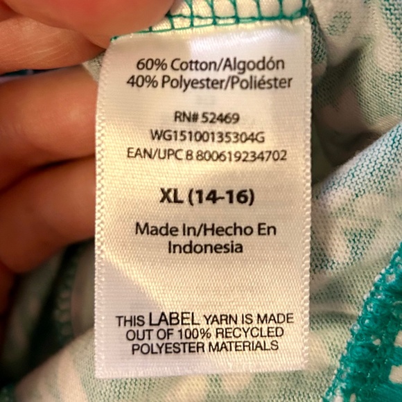 WONDER NATION Girls Shorts, BUNDLE of Two, Size XL (14-16) - Picture 5 of 6